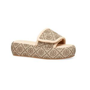 NWT Tory Burch Monogram Bubble Slides size 8